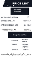 Personal Training Session and Group Fitness Class